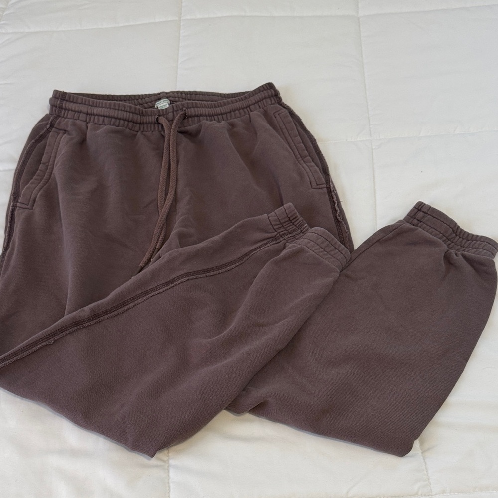Aerie Brown Jogger Sweatpants